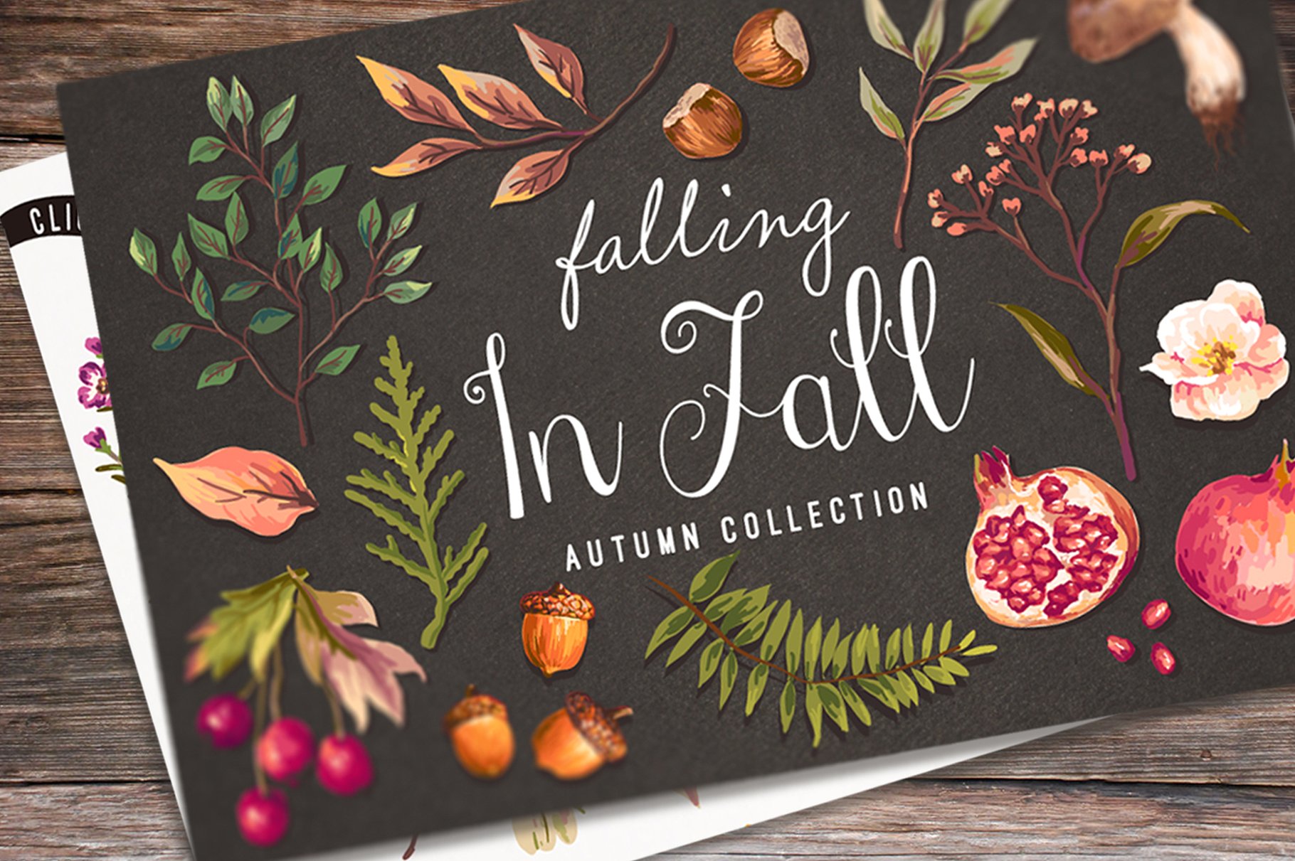 Hand drawn autumn collection