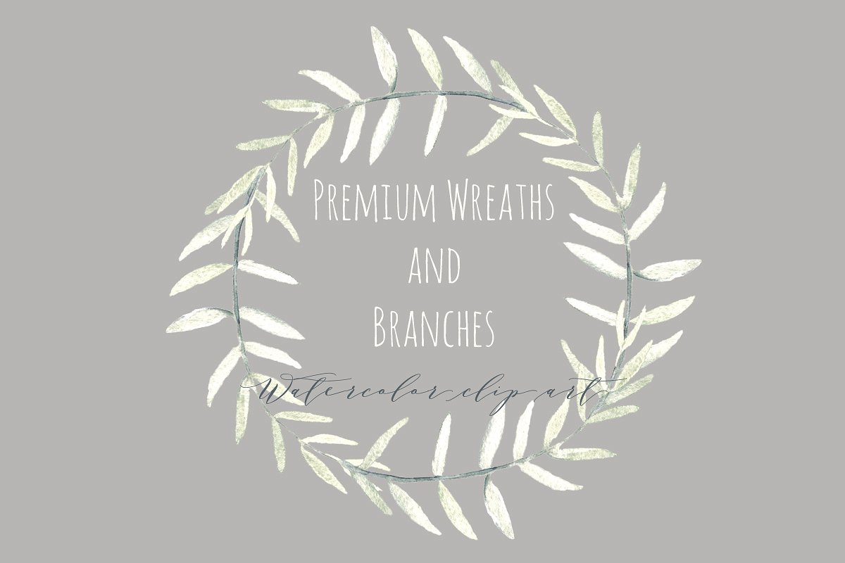 Premium wreaths and branches c