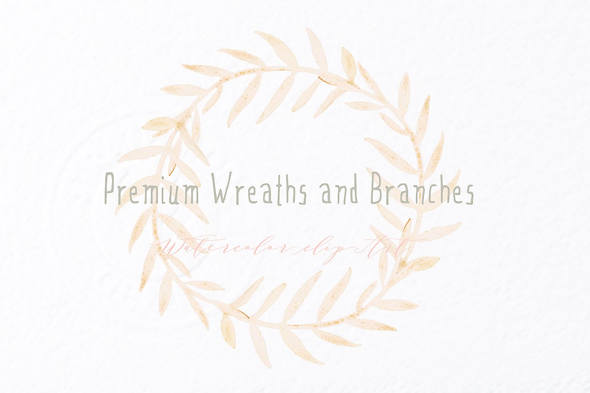 Premium wreaths and branches c