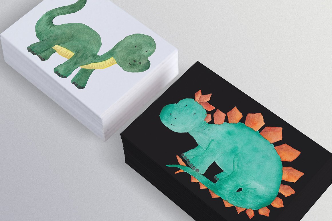 Dinosaur Watercolour Set