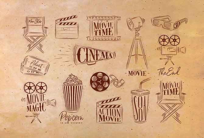 Cinema Vintage Set