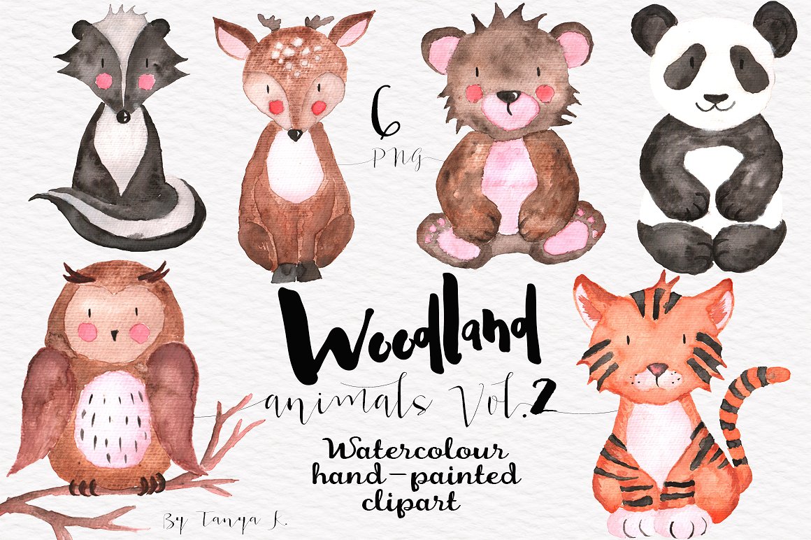 Woodland Animals Vol.2