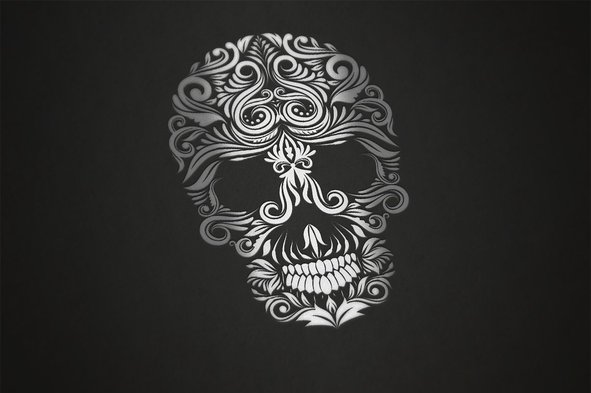 Bundle Skull Ornamental