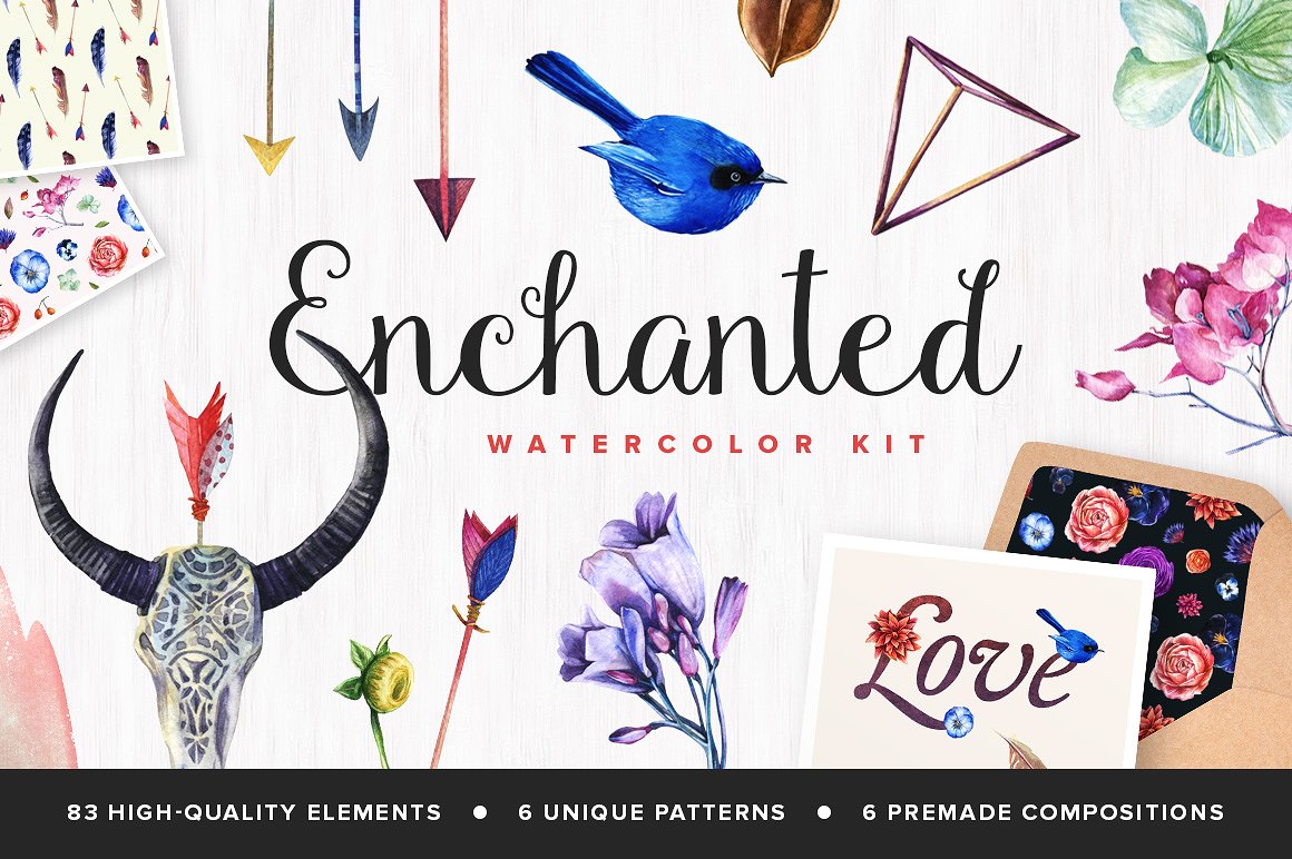 Enchanted Voodoo Watercolor Ki