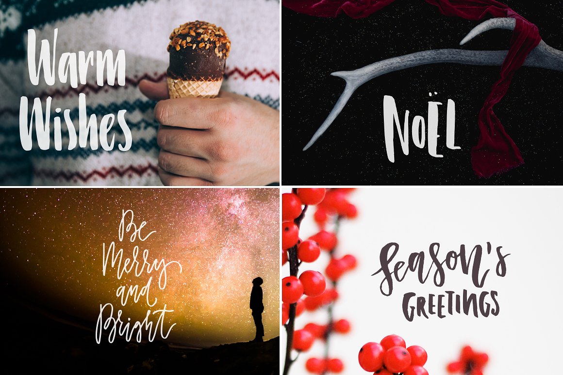 35 Christmas Photo Overlays