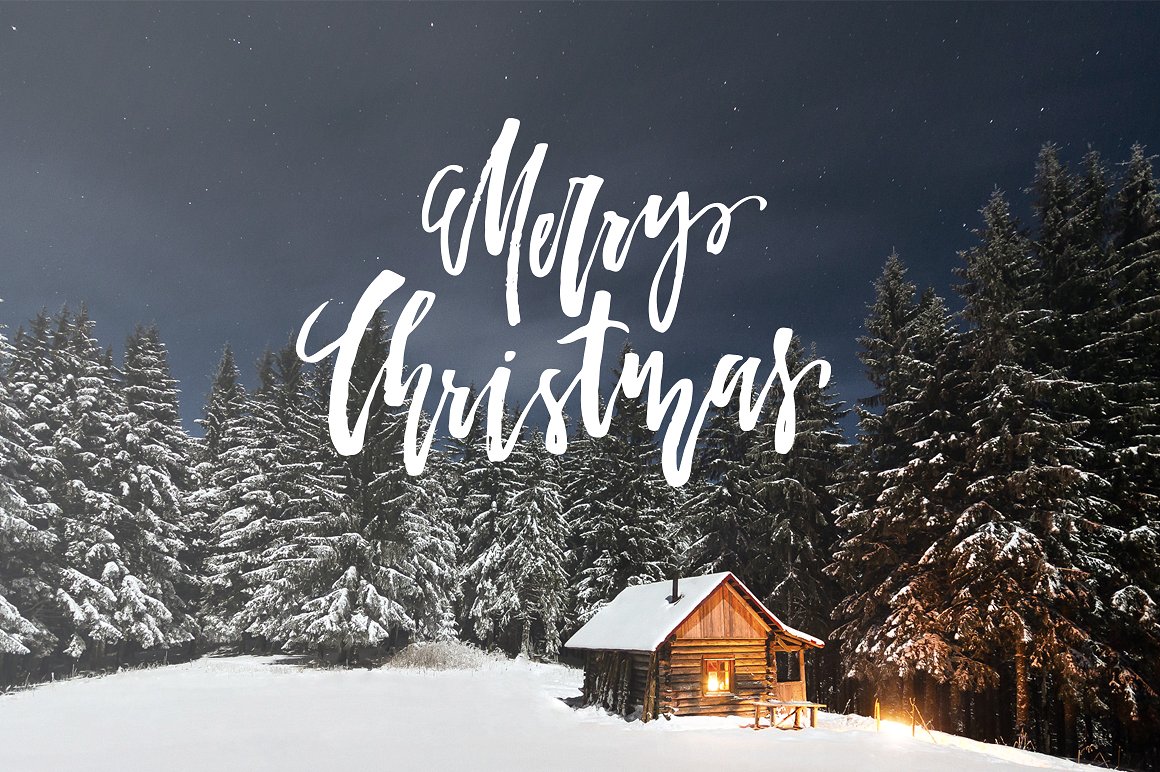 35 Christmas Photo Overlays