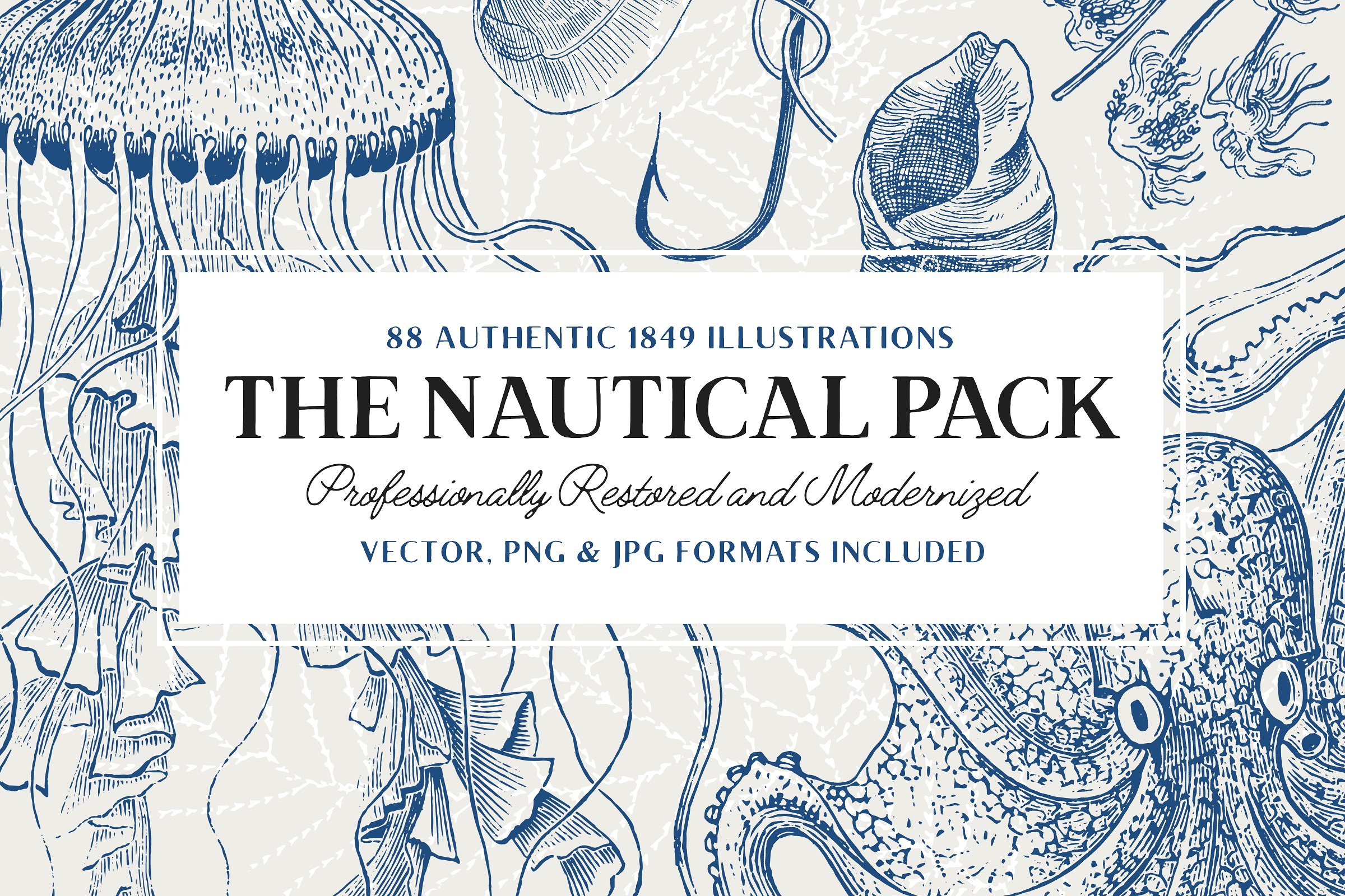 88 Vintage Nautical Illustrati