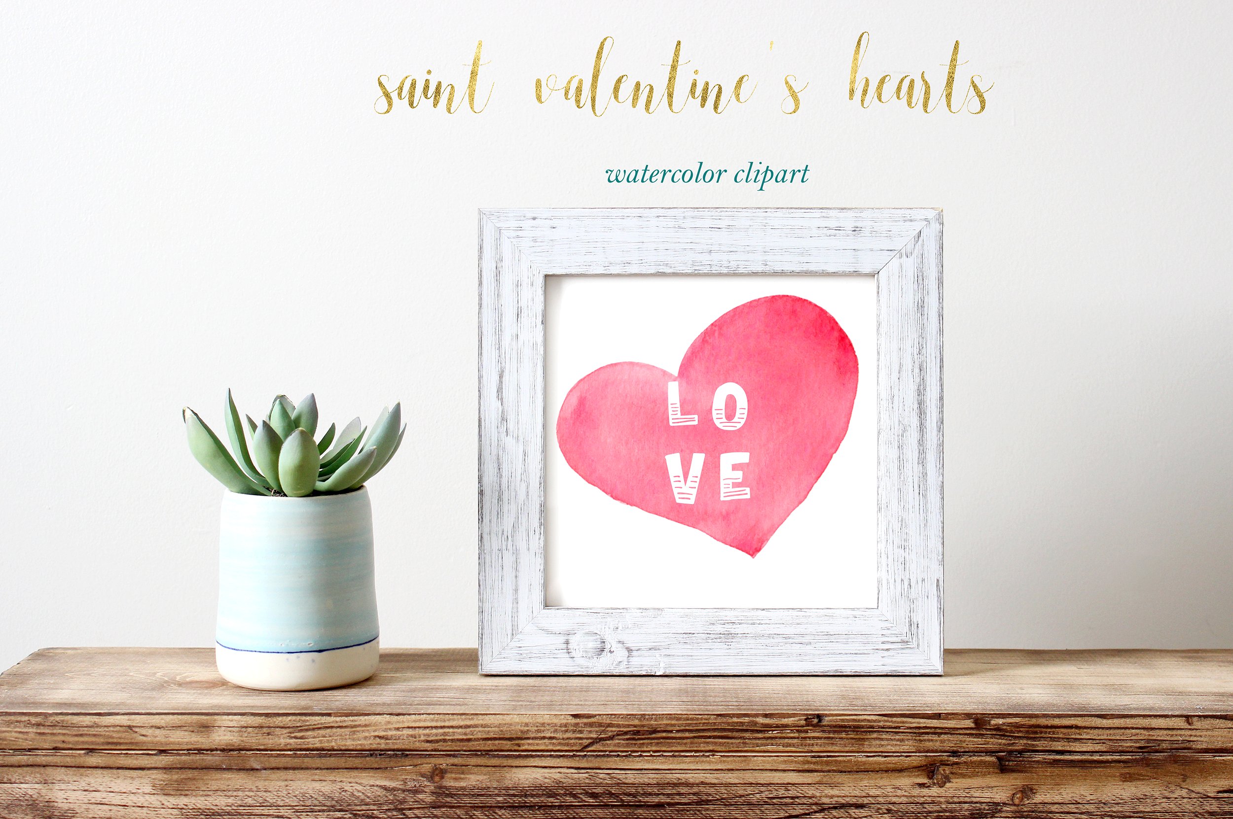 Saint valentin-#039;s hearts w