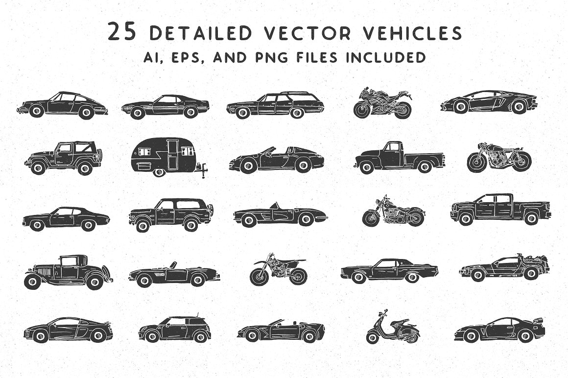 Handmade Vehicle Pack - Vol 2