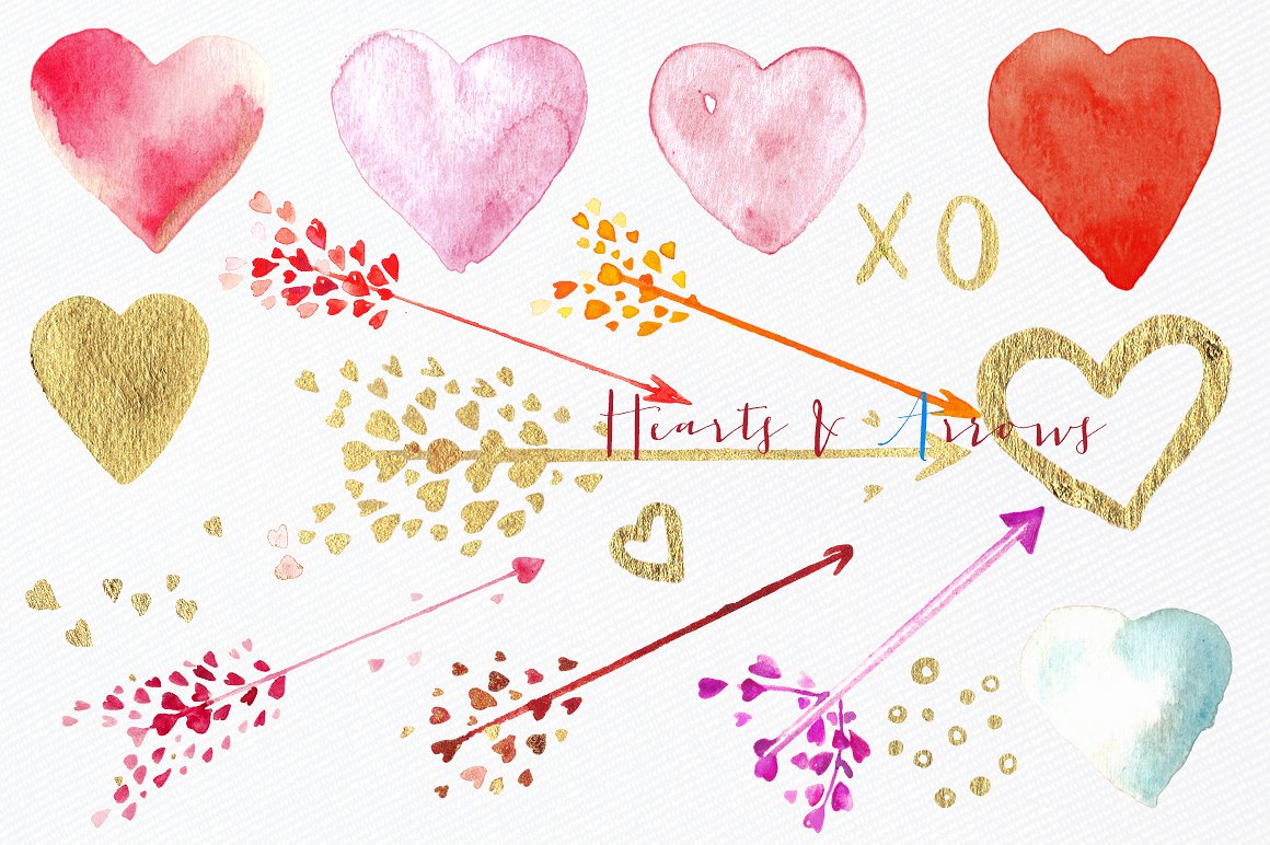 Valentines clipart. Hearts -am