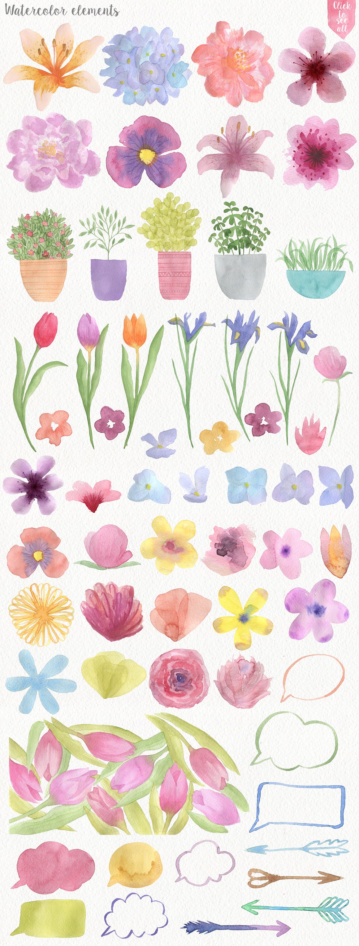 Garden Watercolor DIY Pro