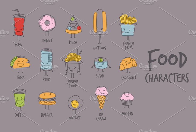 Food Characters