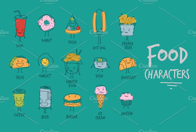 Food Characters