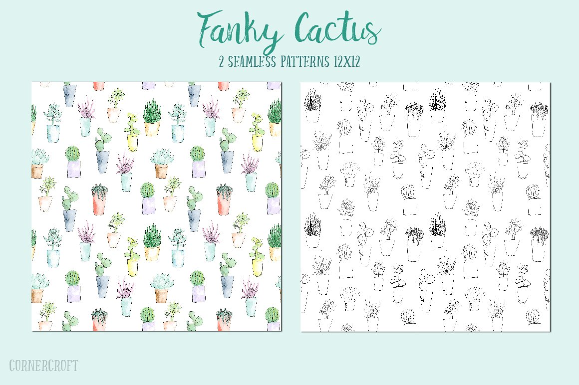 Funky Cactus Vector