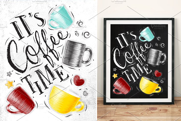 Coffee Cups Posters