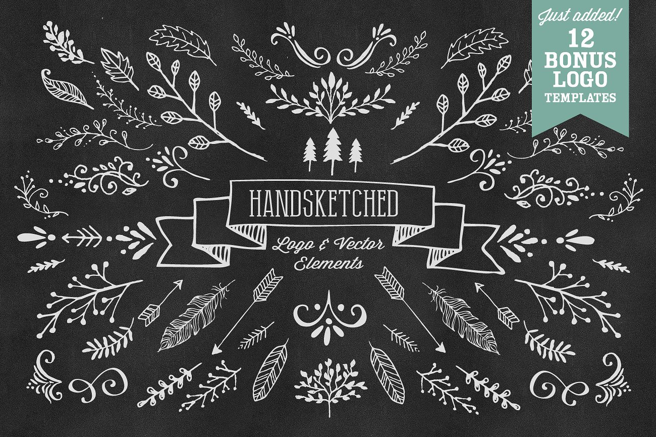 HandSketched Vector Elements P