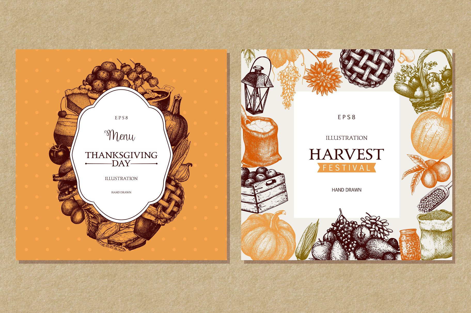 Vector Thanksgiving Day Design