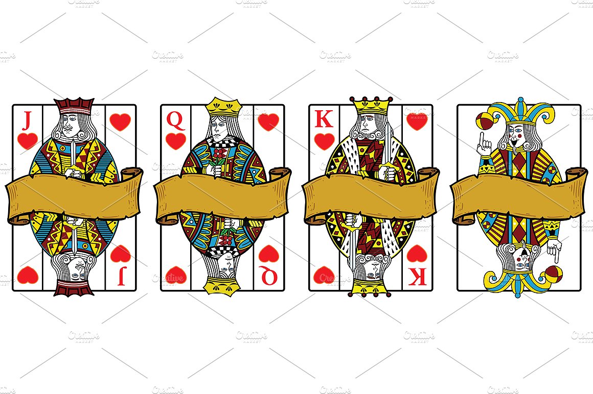 Playing Card Vector Illustrati