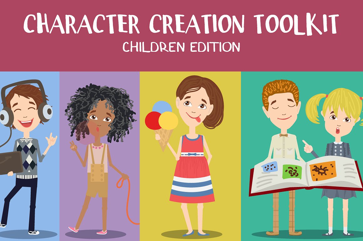 Children Character Creation to