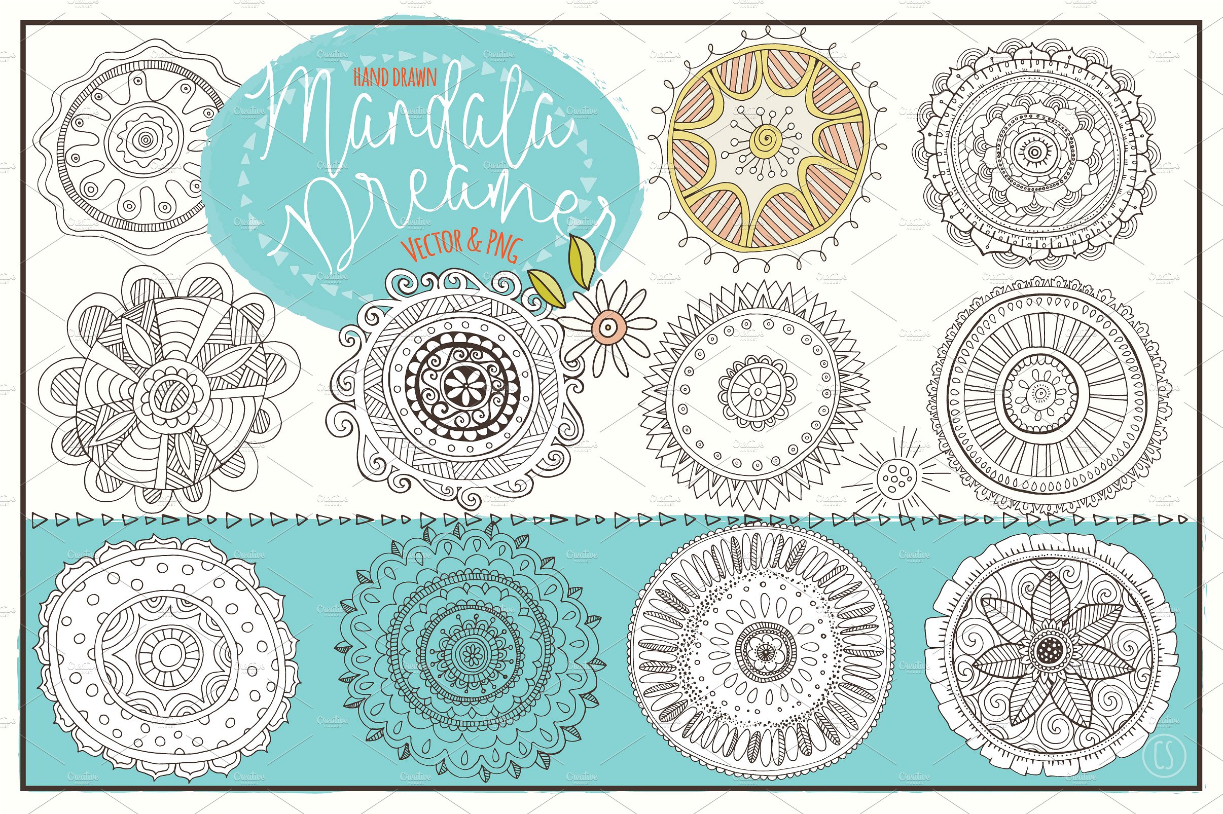 Mandala Vector Illustrations