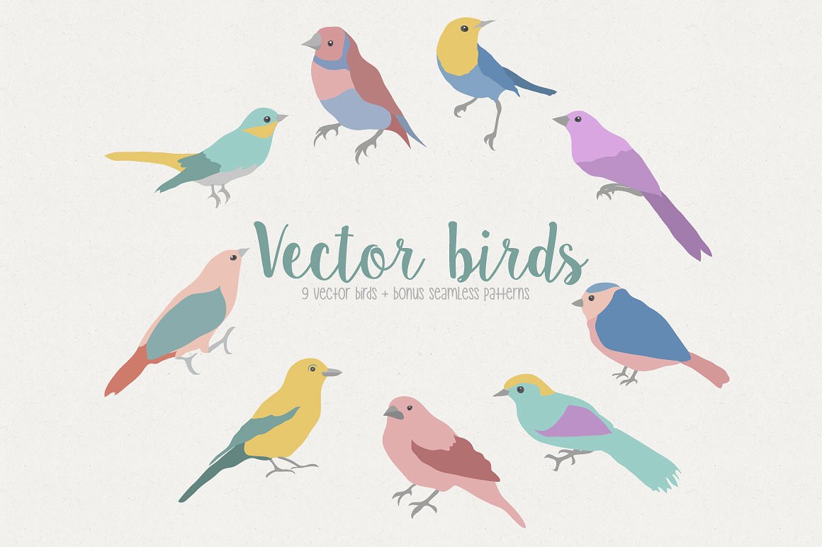 Vector Garden Birds Pro