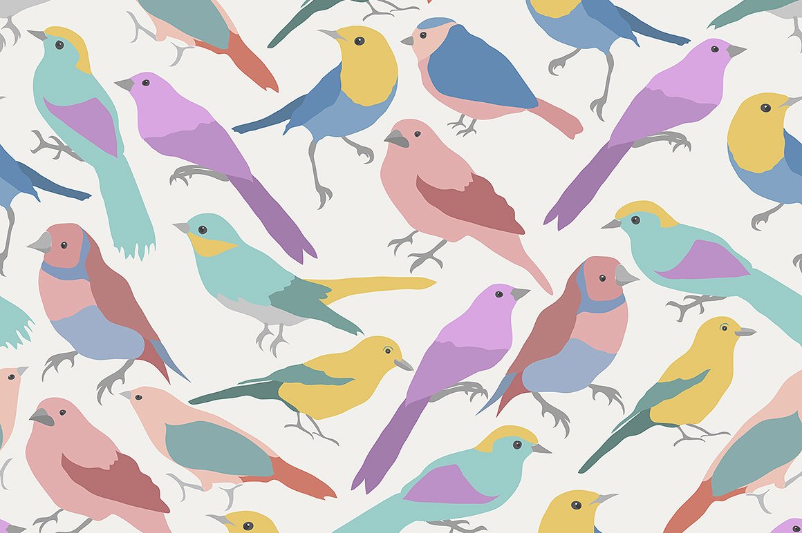 Vector Garden Birds Pro