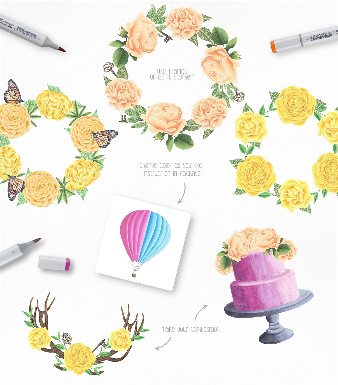 Romantic Marker Collection Pro