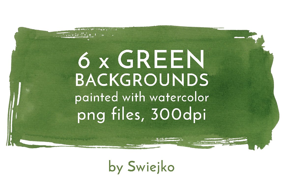 Green Watercolor Background