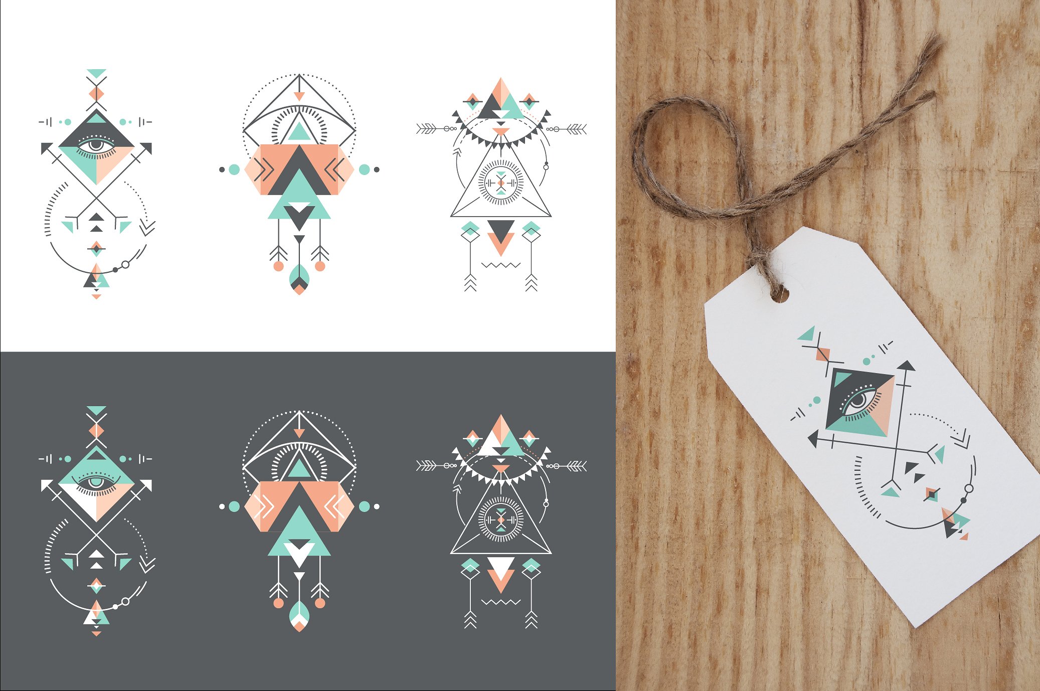 Sacred Geometry Aztec Shapes