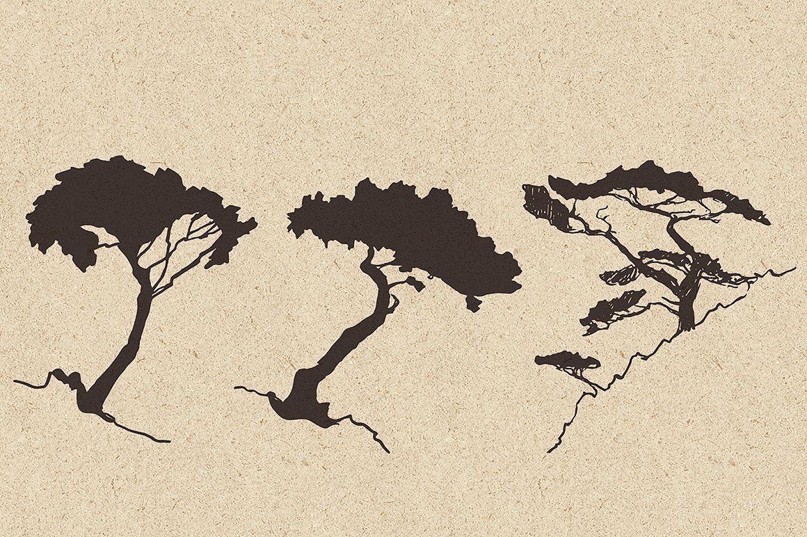 Set of trees