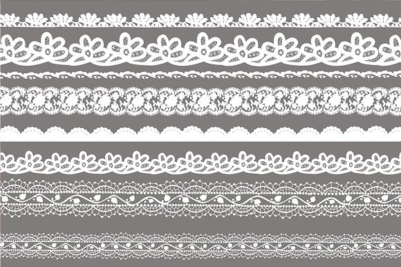 Lace Borders - PNG Images