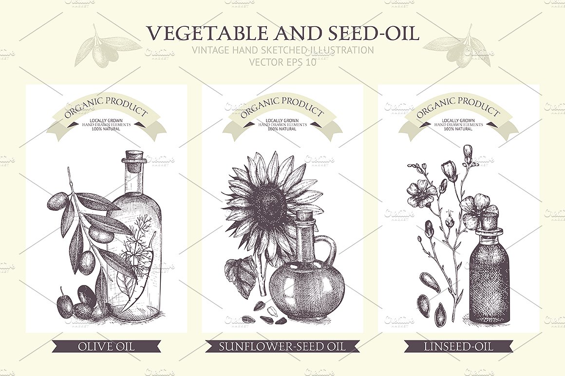 Seed Oil Design Collection