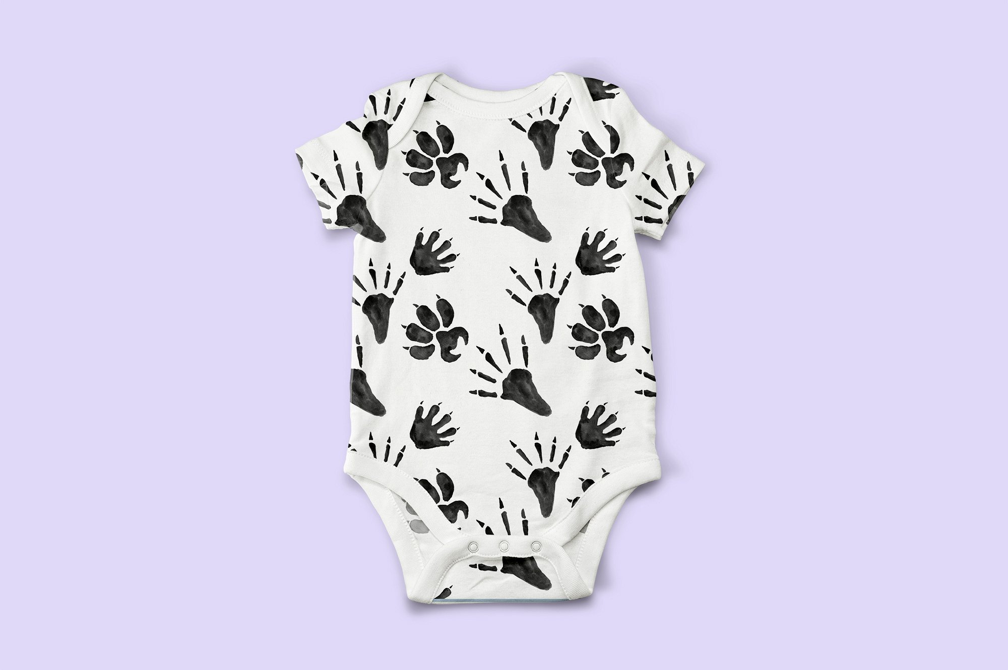 Woodland Animals Foot Prints S