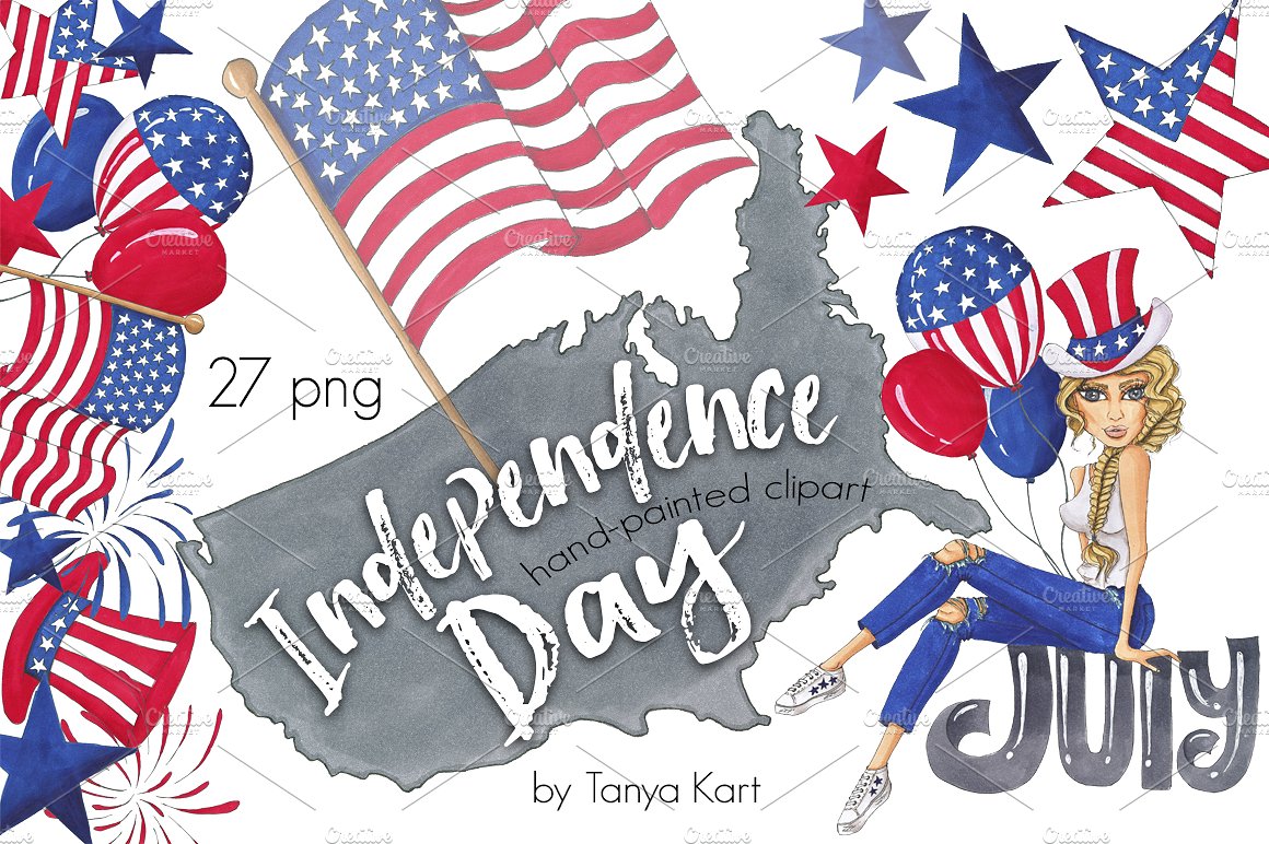 Independence Day Design Kit