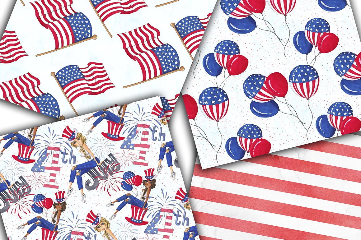 Independence Day Design Kit