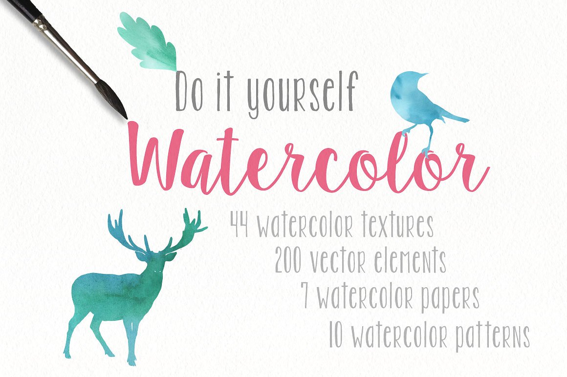 DIY Watercolor Collection Pro