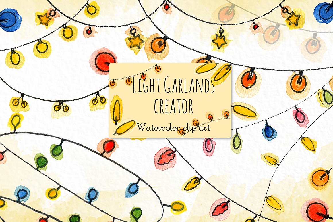 Light garlands creator. Clip a