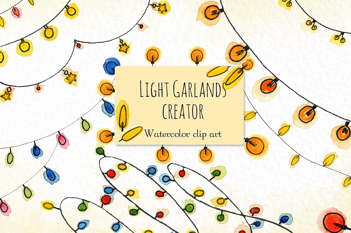 Light garlands creator. Clip a