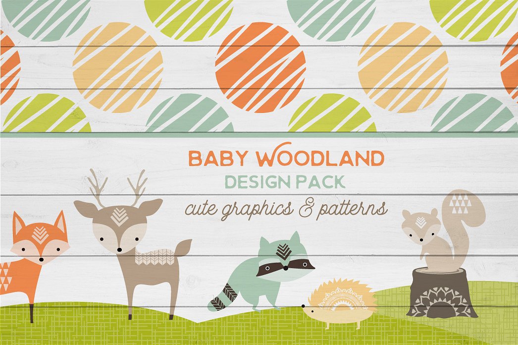 Baby Woodland Design Pack