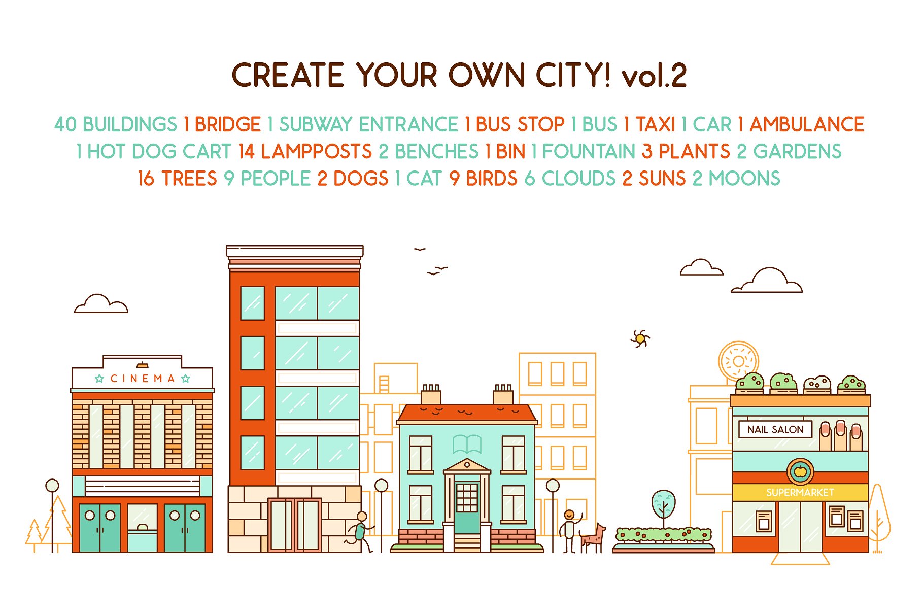 Design your own city! vol.2