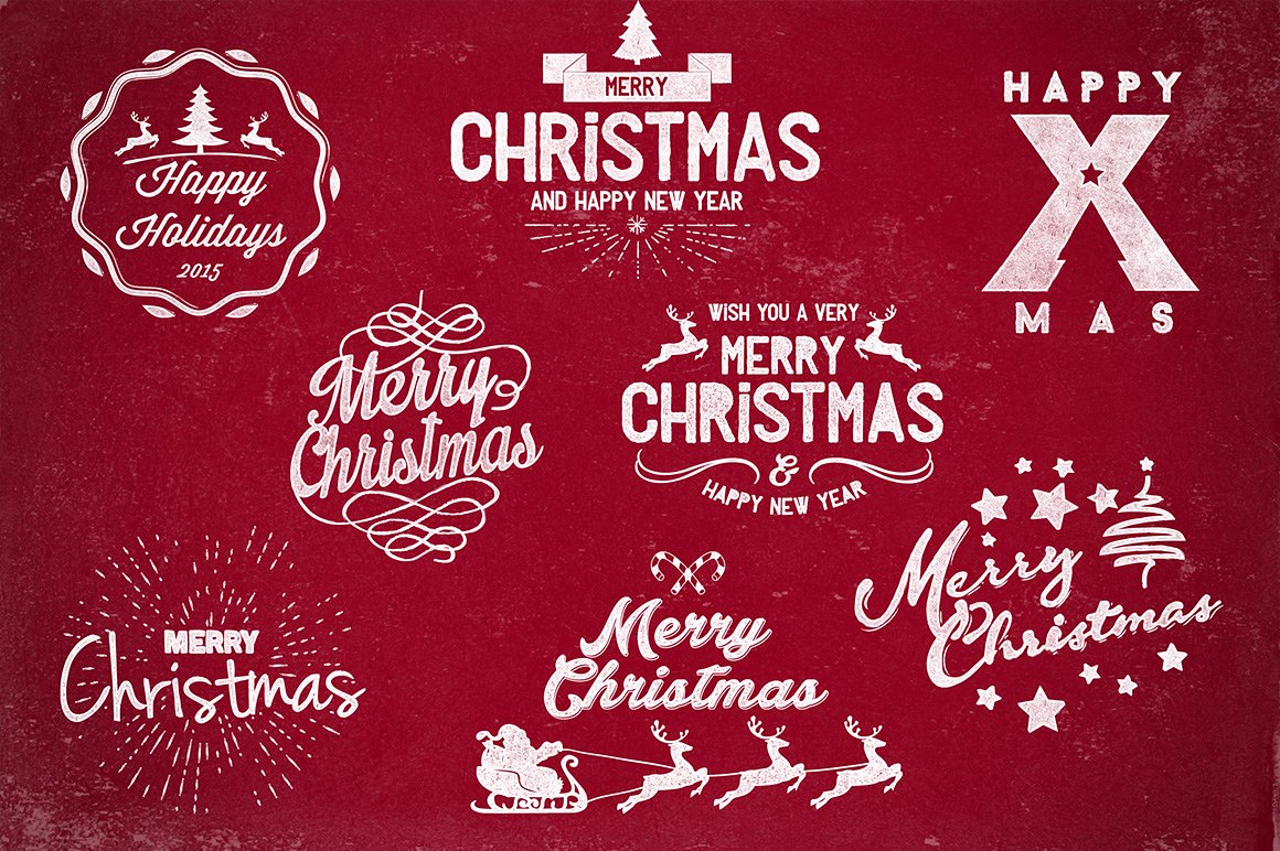 Christmas Photo Overlays (PNG)