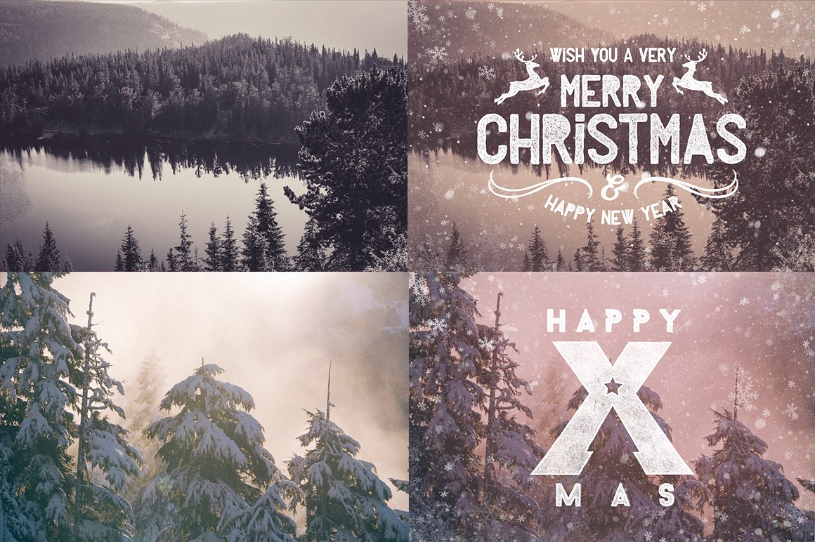 Christmas Photo Overlays (PNG)