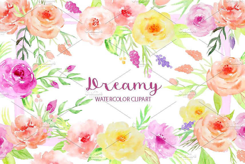 Watercolor Dreamy Collection