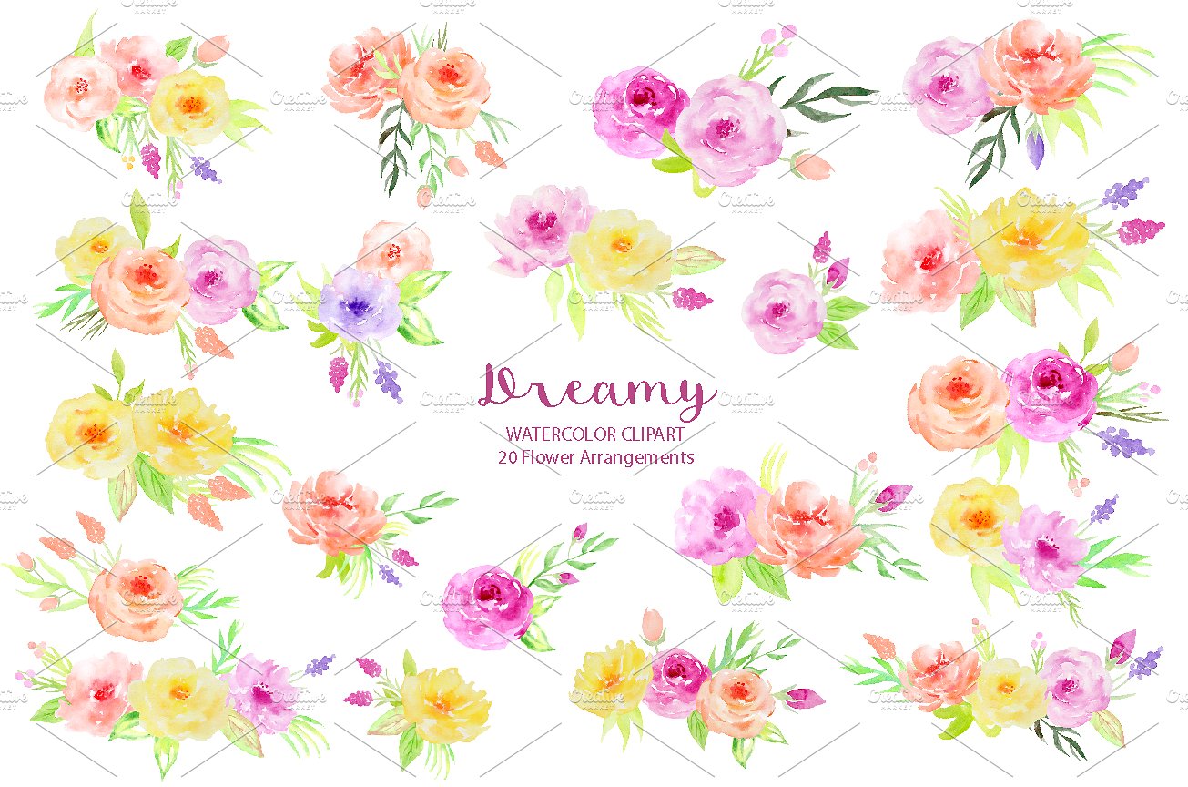 Watercolor Dreamy Collection