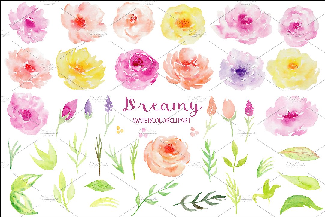 Watercolor Dreamy Collection