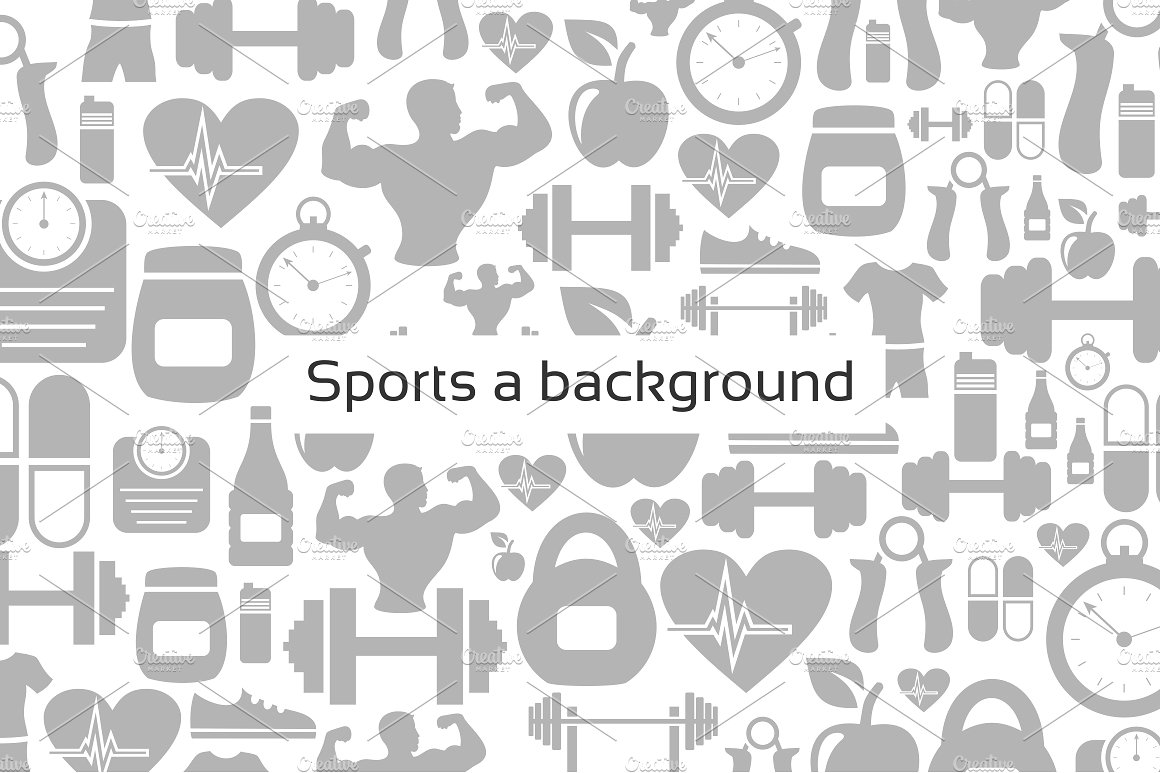 运动主题设计背景Sports a background
