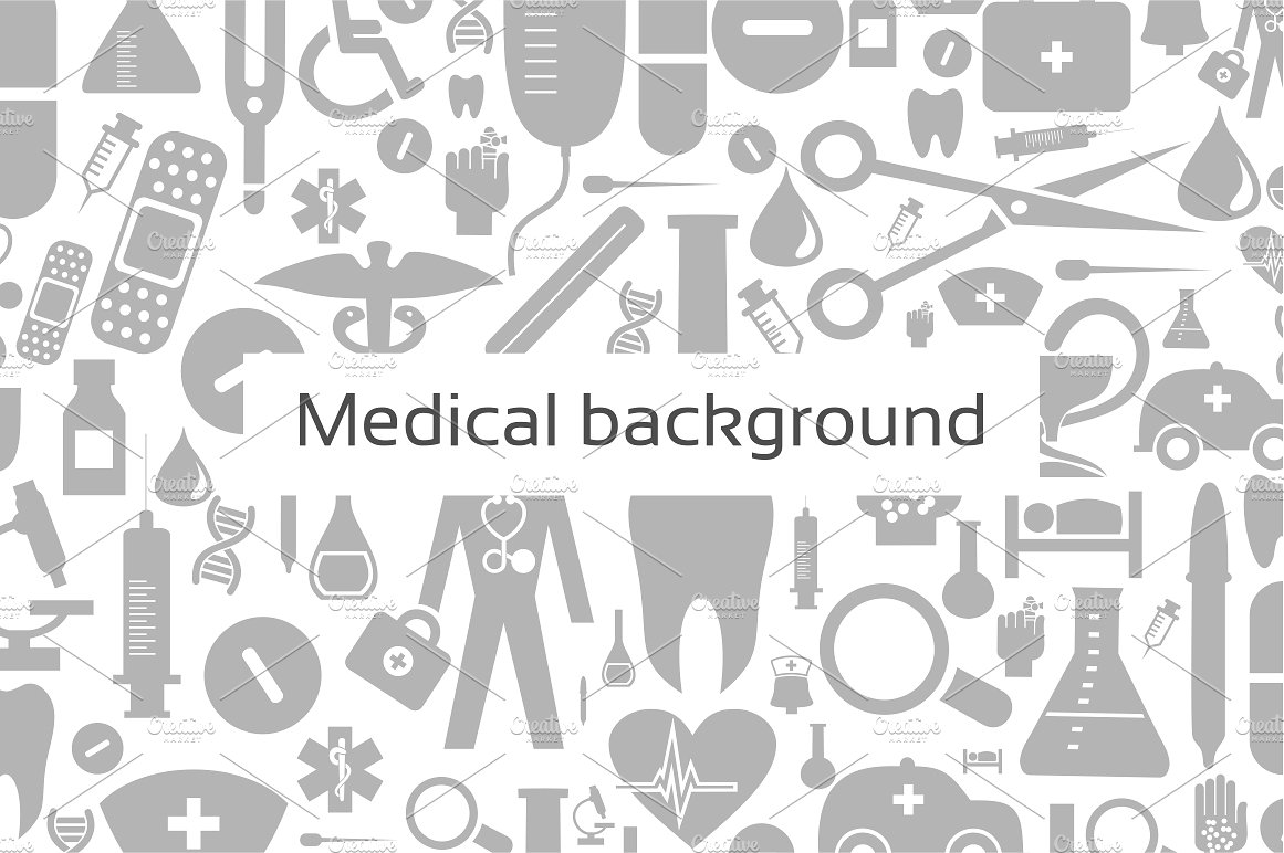 医学图标设计背景Medical background