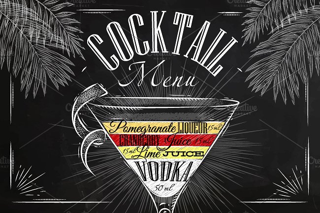 Cocktails graphics