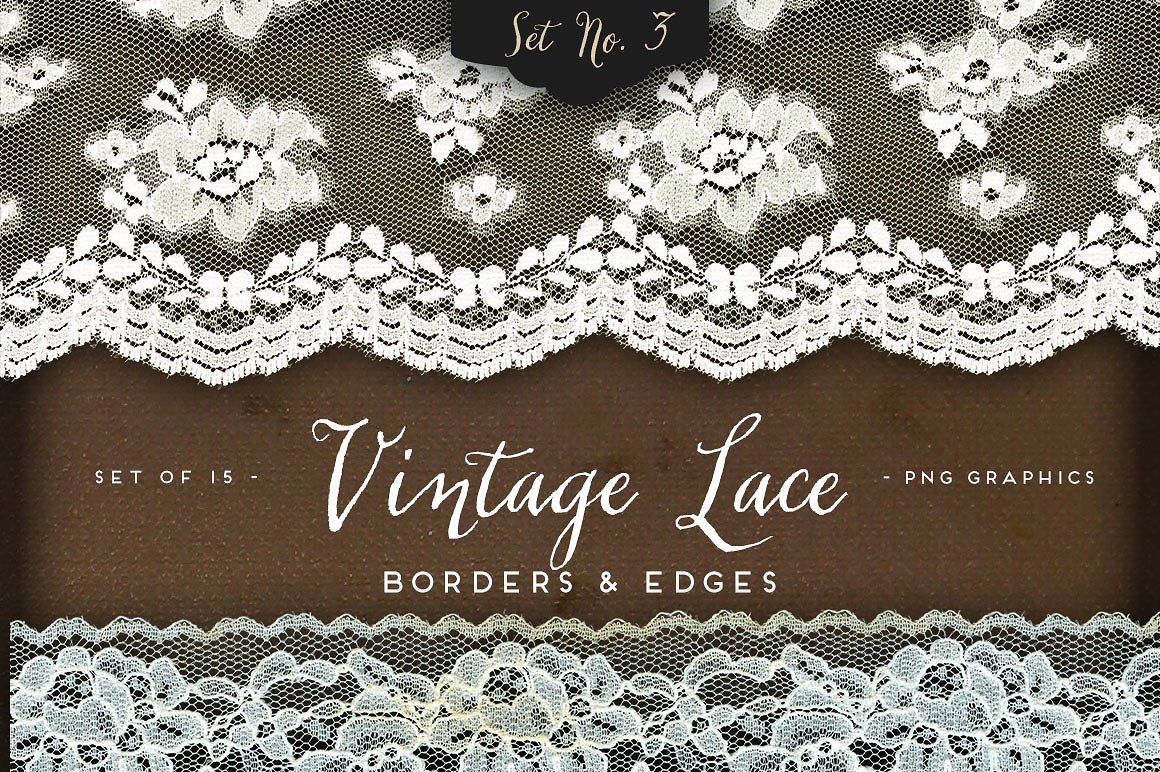 Vintage Lace Borders -amp; Edg