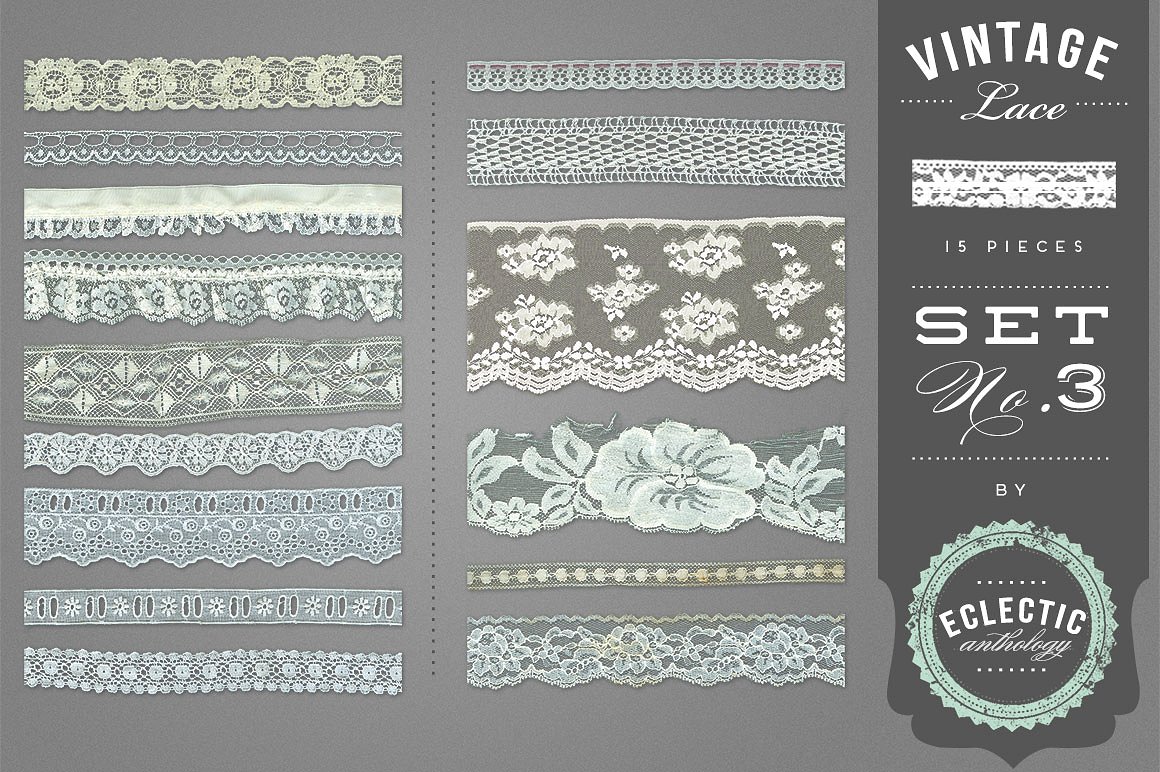 Vintage Lace Borders -amp; Edg